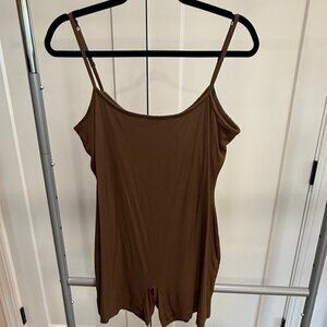 SKIMS Brown Bodysuit